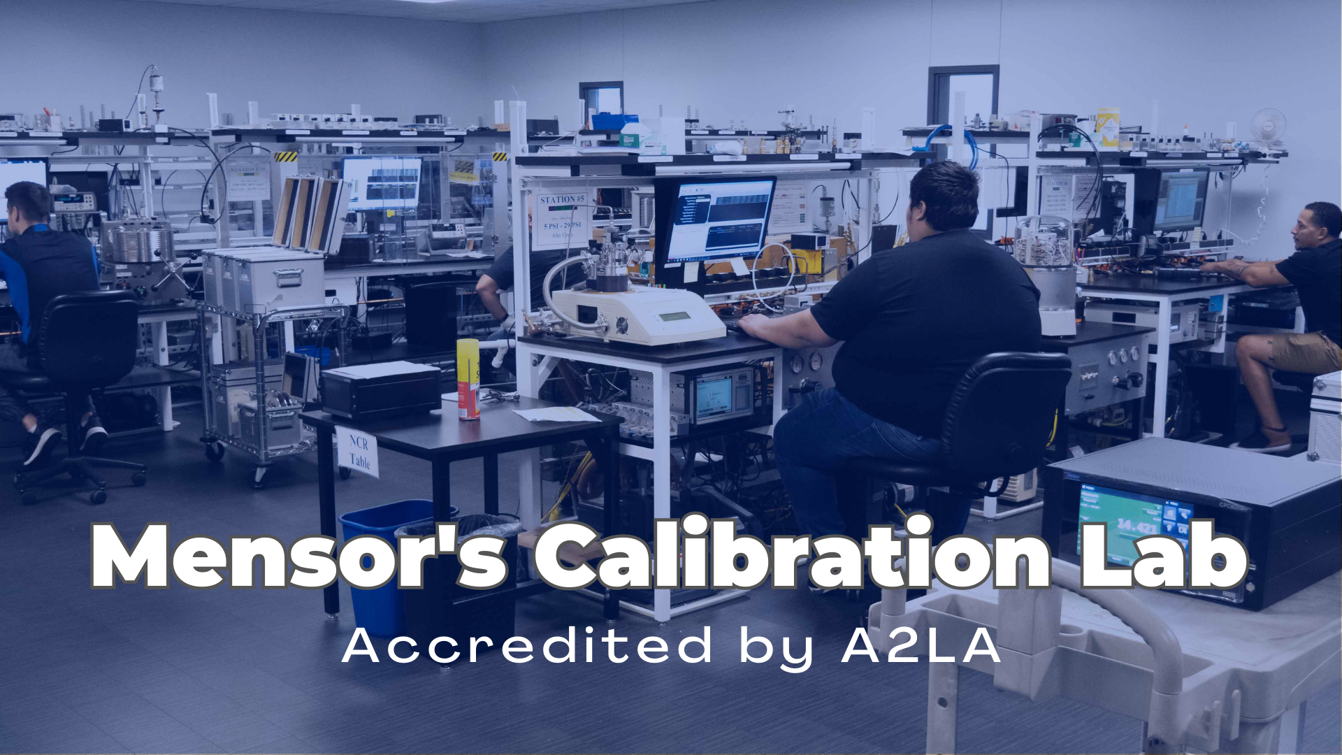 Mensors Calibration Lab Accredited by A2LA